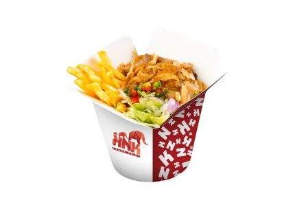 Individuell bedruckte / unbedruckte Döner-Box